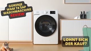 Gorenje WAM 74 SAP Waschmaschine Review - Lohnt sich der Kauf?