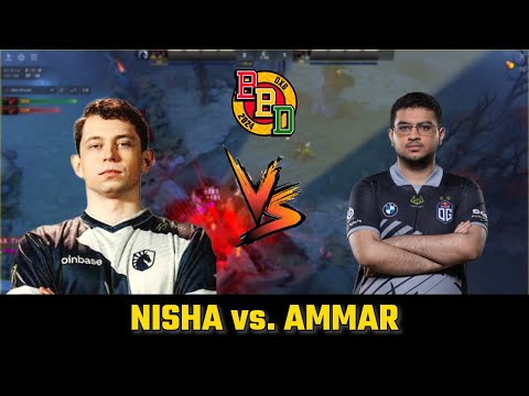Nisha vs. Ammar | 1v1 Shadow Fiend | 1v1 Solo Tournament BetBoom Dacha Dubai Dota 2