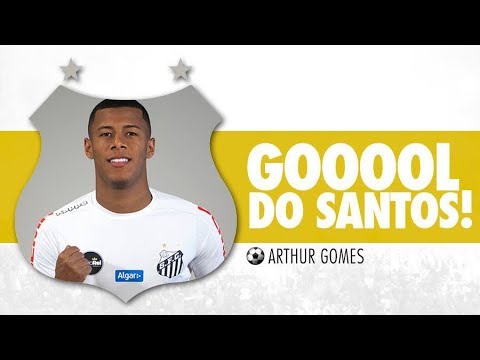 O PEIXE ABRE O PLACAR: Santos 1 x 0 Atlético MG | GOL | Brasileirão (04/11/17)