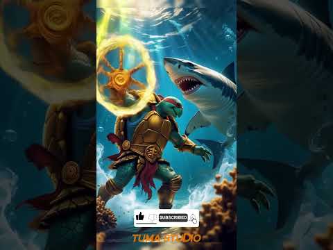 TUMA vs SHARK – Epic Underwater Battle for Survival | Ocean Warrior Clash