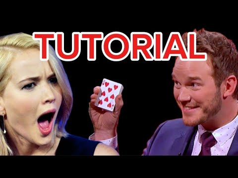 Chris Pratt Magic Trick - TUTORIAL