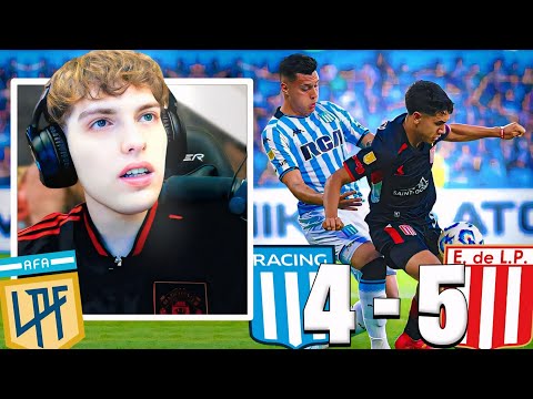 Davoo Xeneize reacts and gives his opinion on Racing 4 vs. Estudiantes de La Plata 5 | The best g...