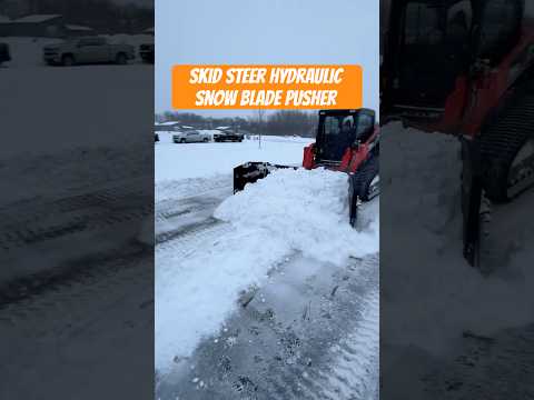 Hydraulic Snow Blade Pusher Combo