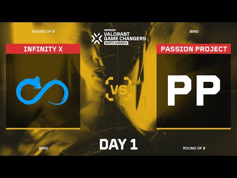 Infinity X vs Passion Project - Verizon Game Changers Series 1 Main Event - Day 1 - Map 1