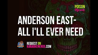 Anderson East - All I'll Ever Need [Karaoke version]