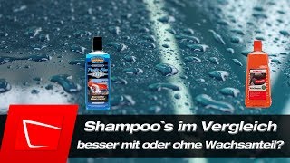 Autoshampoo mit oder ohne Wachs ? - Surf City Garage Wash&Wax vs. Sonax Autoshampoo