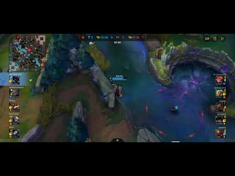 Top 50 Kha'zix (Jungle) vs Gragas  - 11/3/2 Quadrakill MVP Challenger Ranked Match - Wild Rift 4.0B