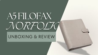 Filofax A5 Norfolk: The Most Functional Planner Ever?