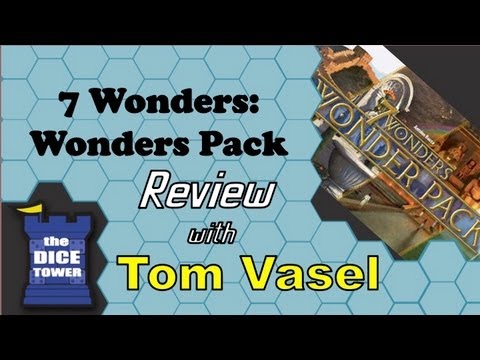 Dice Tower Reviews: 7 Wonders: Wonder Pack