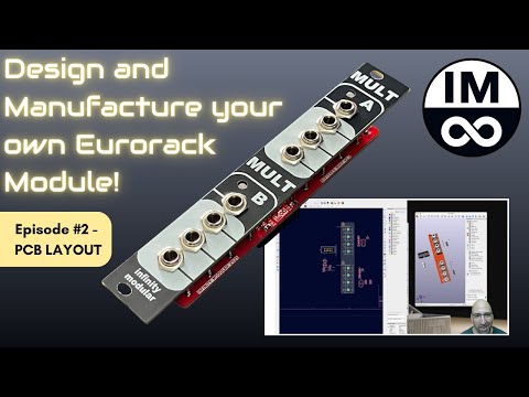 Eurorack modular design 101 - Episode  2  - PCB layout with KiCAD