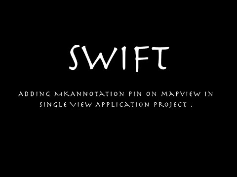 Add annotation on mapview