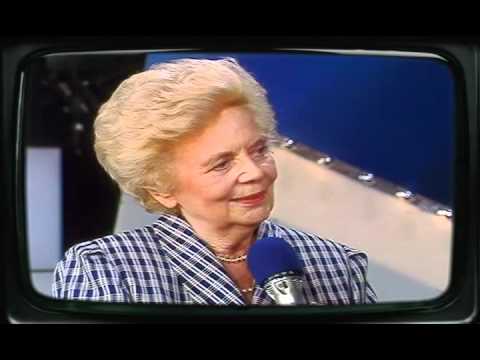 Heidi Kabel zu Gast in der ZDF Hitparade 1989