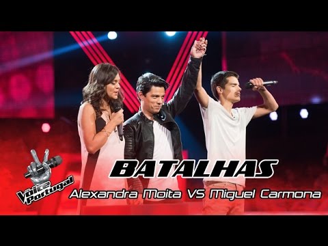 Alexandra Moita VS Miguel Carmona – Like I’m gonna lose you | Batalhas | The Voice Portugal