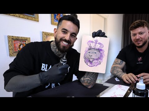 EMPIEZO a TATUAR y HAGO el MEJOR TATUAJE de la HISTORIA