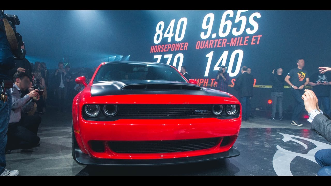 Спортивный автомобиль Dodge Challenger Srt Demon Dodge Challenger Srt Demon