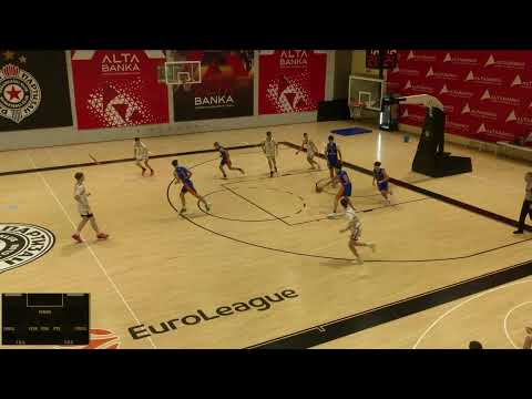 KK Partizan : ŠKK Zvezdara - Kvalitetna liga U15