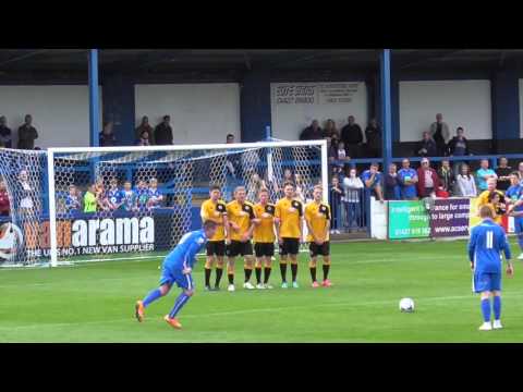 2015/16 FA Cup - Gainsborough Trinity's 2nd goal (Jarman) vs Boston United FC