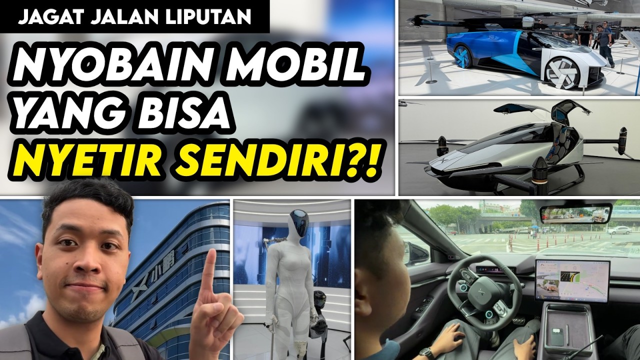 Bukan Cuma Mobil Listrik! XPENG Juga Bikin Flying Car dan Robot Humanoid