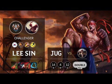 Lee Sin Jungle vs Sett - KR Challenger Patch 10.18