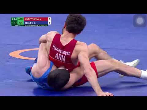 🔴Арсен Арутюнян 🇦🇲 - Завур Угуев 🇷🇺 1-2 Финала 57кг Кубок Мира 2020 Сербия (Белград)