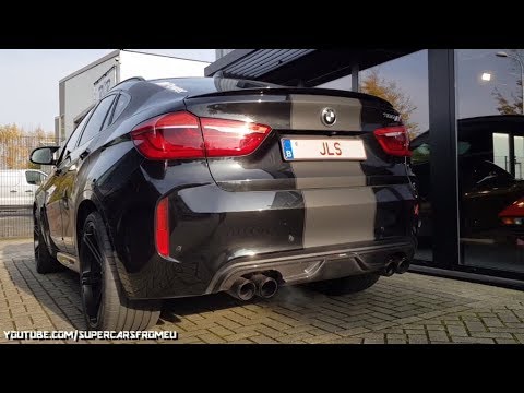 700HP BMW X6M  w/ Akrapovic Exhaust - LOUD Revs & Onboard !