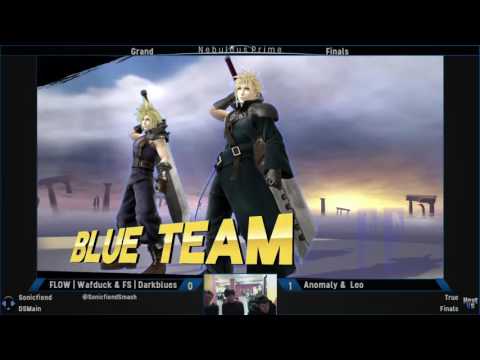 Nebulous Prime Sm4sh Doubles #70: True Grand - Finals: FLOW | Wafduck & FS | Darkblues vs. Anom