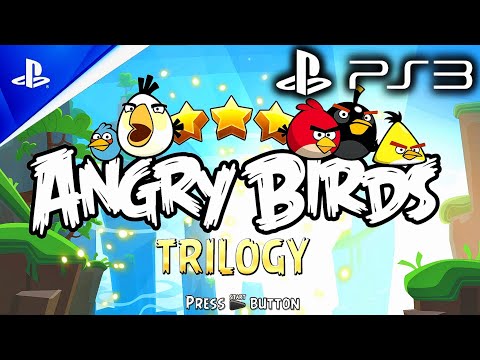 Angry Birds Trilogy - PS3 Gameplay