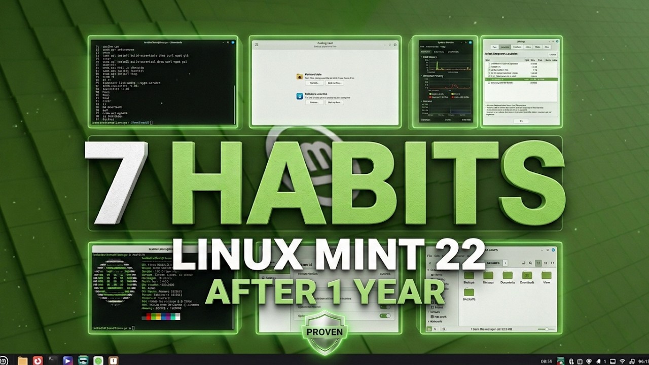1 Year on Linux Mint 22 Cinnamon Later... These 7 Habbits Made It Even Better