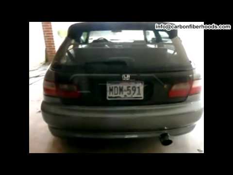 Honda Civic 92-95 Duraflex Spoon Style front bumper
