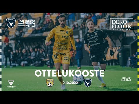 ACOTV: Dekofloor ottelukooste SJK - AC Oulu 19.10.2022 (Eurolopputurnaus)