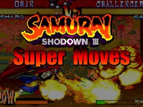 Samurai Showdown 3 All Super Moves