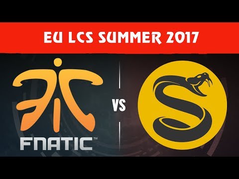 LOL EU LCS SUMMER 2017 FNC vs SPY Highlights Game 2  Fnatic vs Splyce
