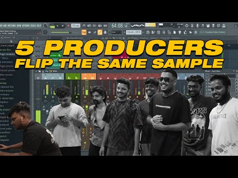 5 PRODUCERS FLIP THE SAME SAMPLE | PART 1 (AMANI KL10, AZWIN, MHR, SIMMO, ZEUSHEELAN)
