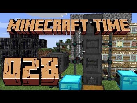 Minecraft Time Remastered - #028 - Automatische Prozessorfabrik für unser ME System!