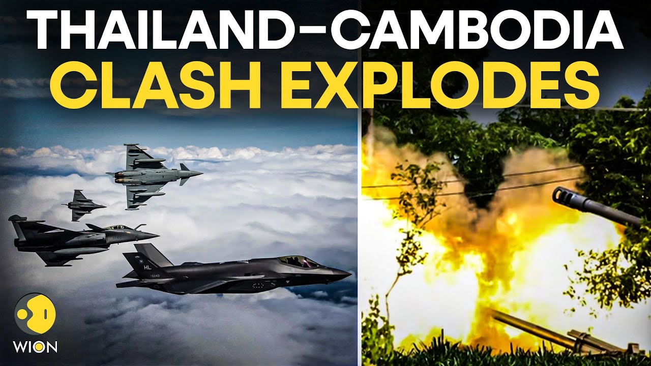 Thailand–Cambodia Clash LIVE: Thailand-Cambodia Experience Deadliest Cross-Border Violence  | WION