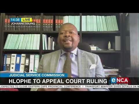 Discussion Hlophe to appeal court ruling