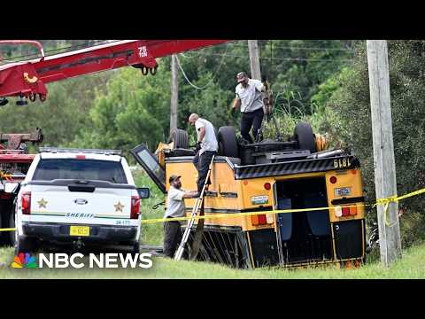 10th-grade student among 2 killed in Florida school bus crash