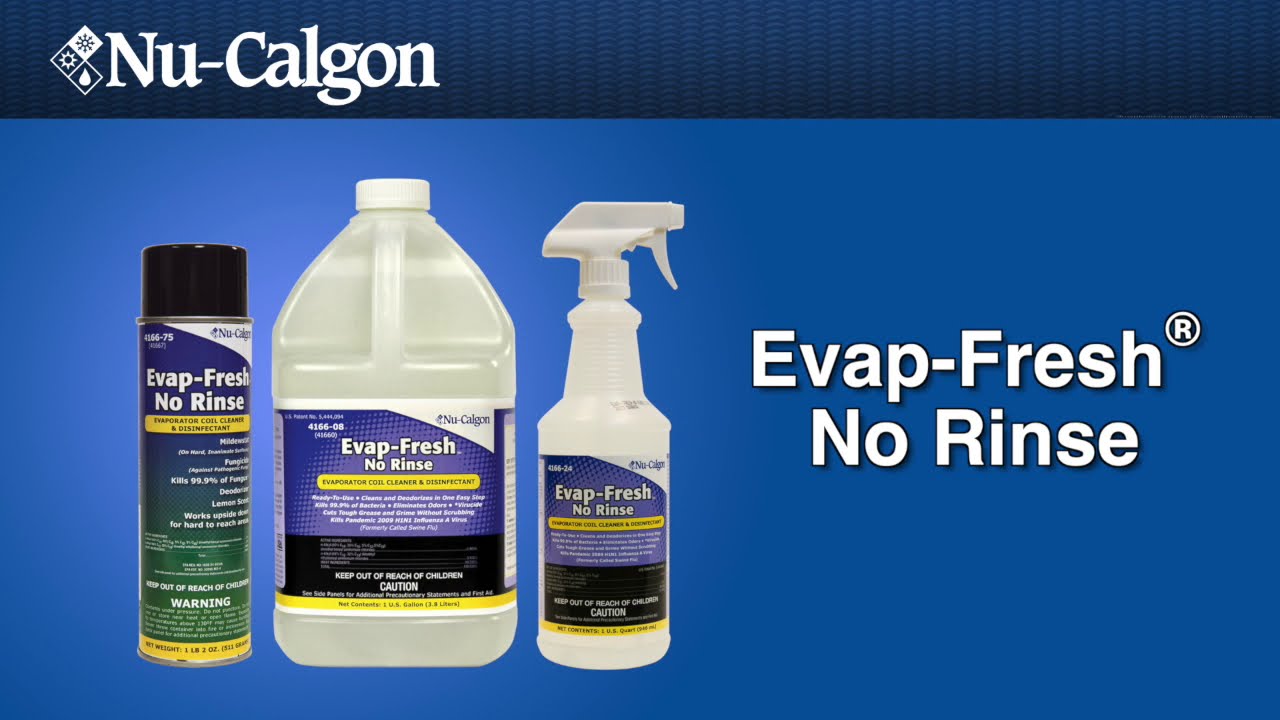 All about Nu-Calgon's Evap-Fresh No Rinse