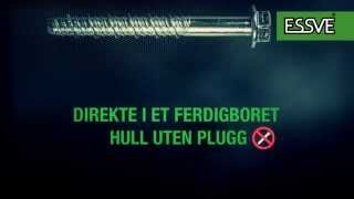 ESSVE Betongskrue – Instruksjonsfilm
