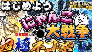 今だからこそにゃんこ大戦争【超極ネコ祭】【にゃんこ大戦争13と1_2周年】