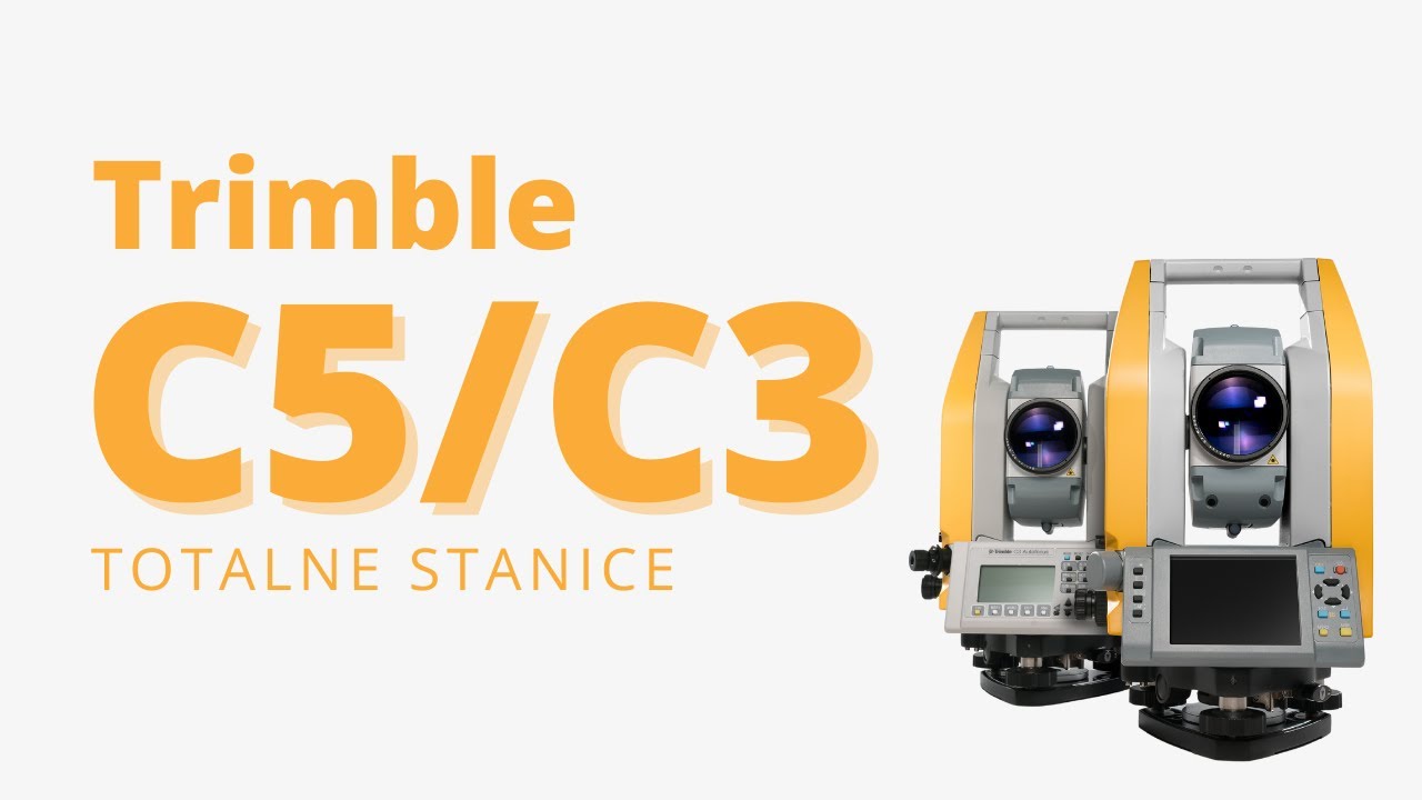 Youtube Trimble C3 i C5