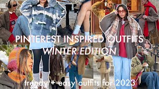 A LAZY GIRL'S OUTFIT GUIDE FOR WINTER 2023 // practical and EASY fits 🧸🎀