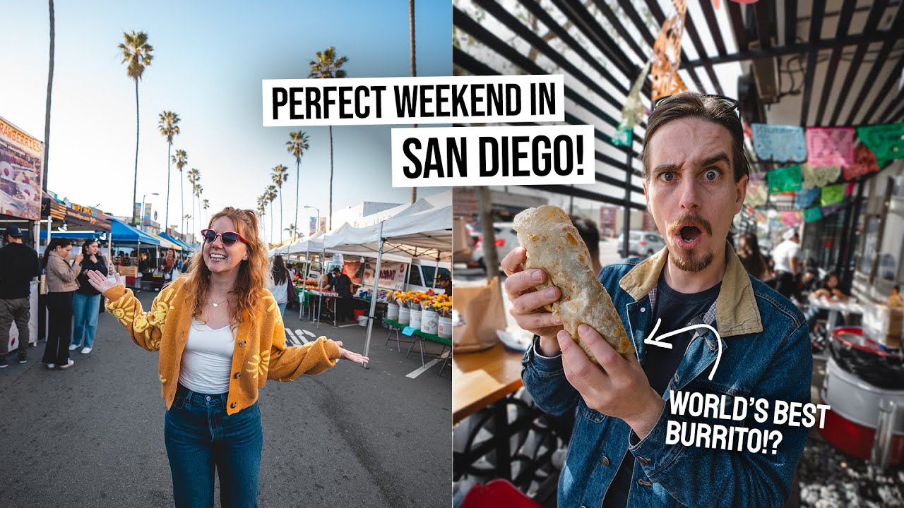 Our Perfect Weekend in SAN DIEGO! Top Things to Do + Trying The World’s BEST Burrito!?