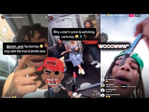 DeePlay4Keeps Catch Jaydot Geek Lacking Inside TRAIN STATION!😳*Scalps Pulled Out*‼️