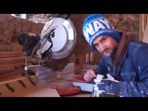 Piła ukośnica - test. Pasieka Krasnowo