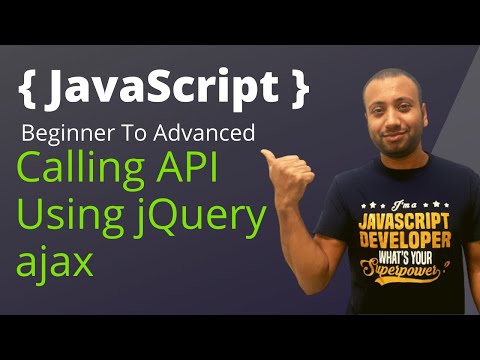 Javascript Bangla Tutorial 86 Calling Api From Javascript Ajax Jquery