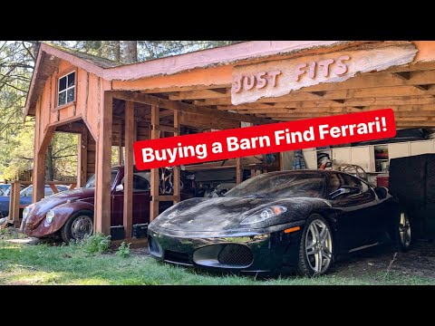 BUYING A DIRTY BARN FIND FERRARI F430! *SO CHEAP!*