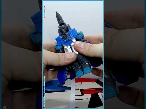 Transformers Prime Wars Power Of The Primes Deluxe Blackwing | Quick Convert #Shorts