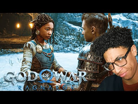 Atreus HOLDS HANDS With His Future Wife Scene Angrboda REACTION  - God of War 5 Ragnarok