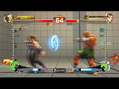 SSFIVAE~ Chun-li (RAID Valmaster) vs.  Sagat (king sagat 2010) HD